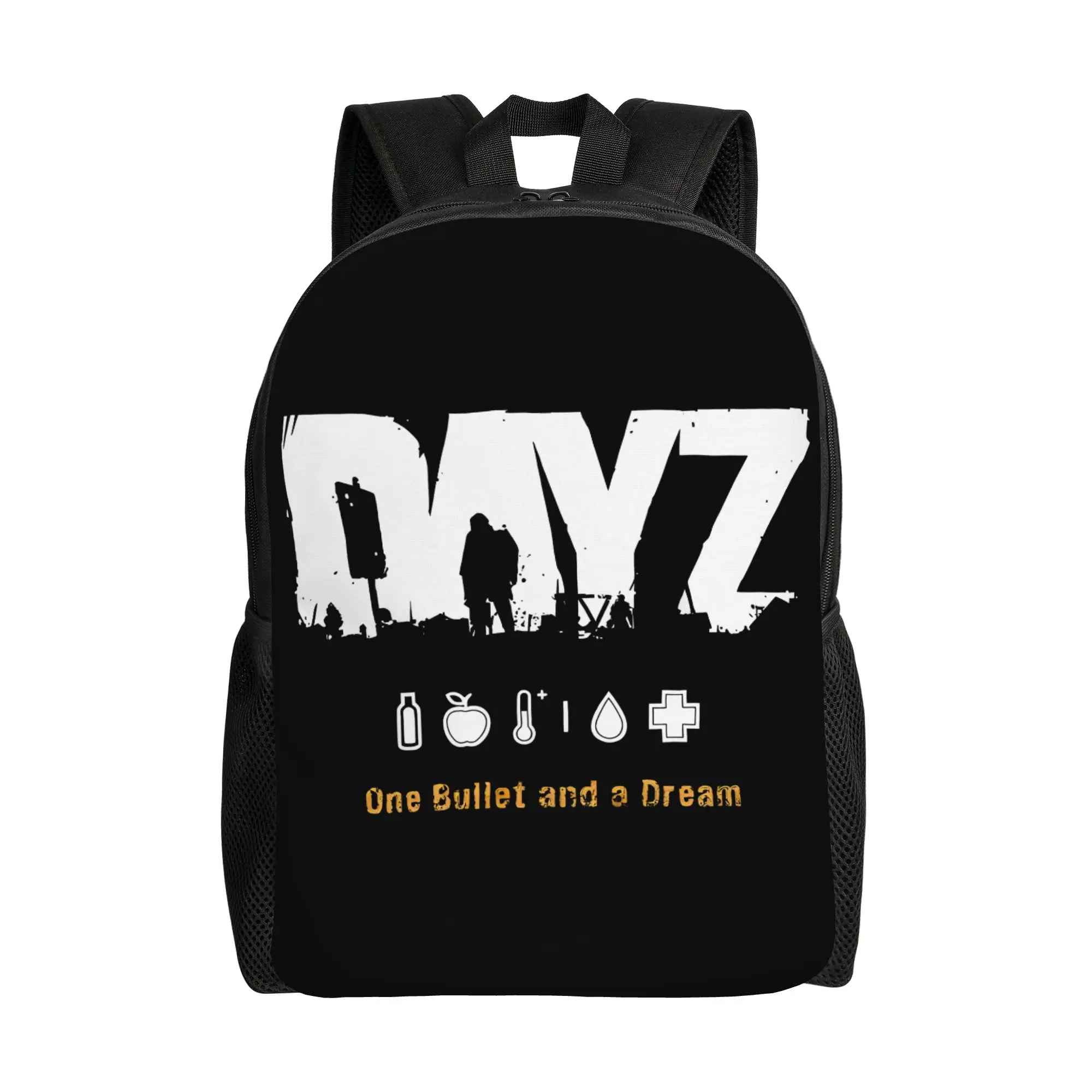 

Рюкзак DayZ One Bullet and a Dream для мужчин, женщин, подростков, студентов, для путешествий, для ноутбука, для компьютера, холщовая сумка для активного отдыха