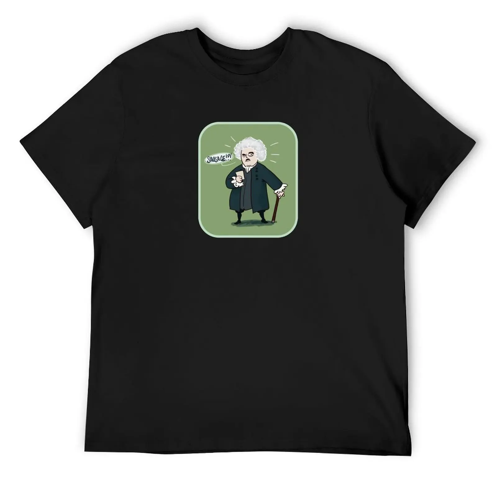 

Dr Johnson, father of the dictionary T-Shirt graphics oversized summer top mens tall t shirts