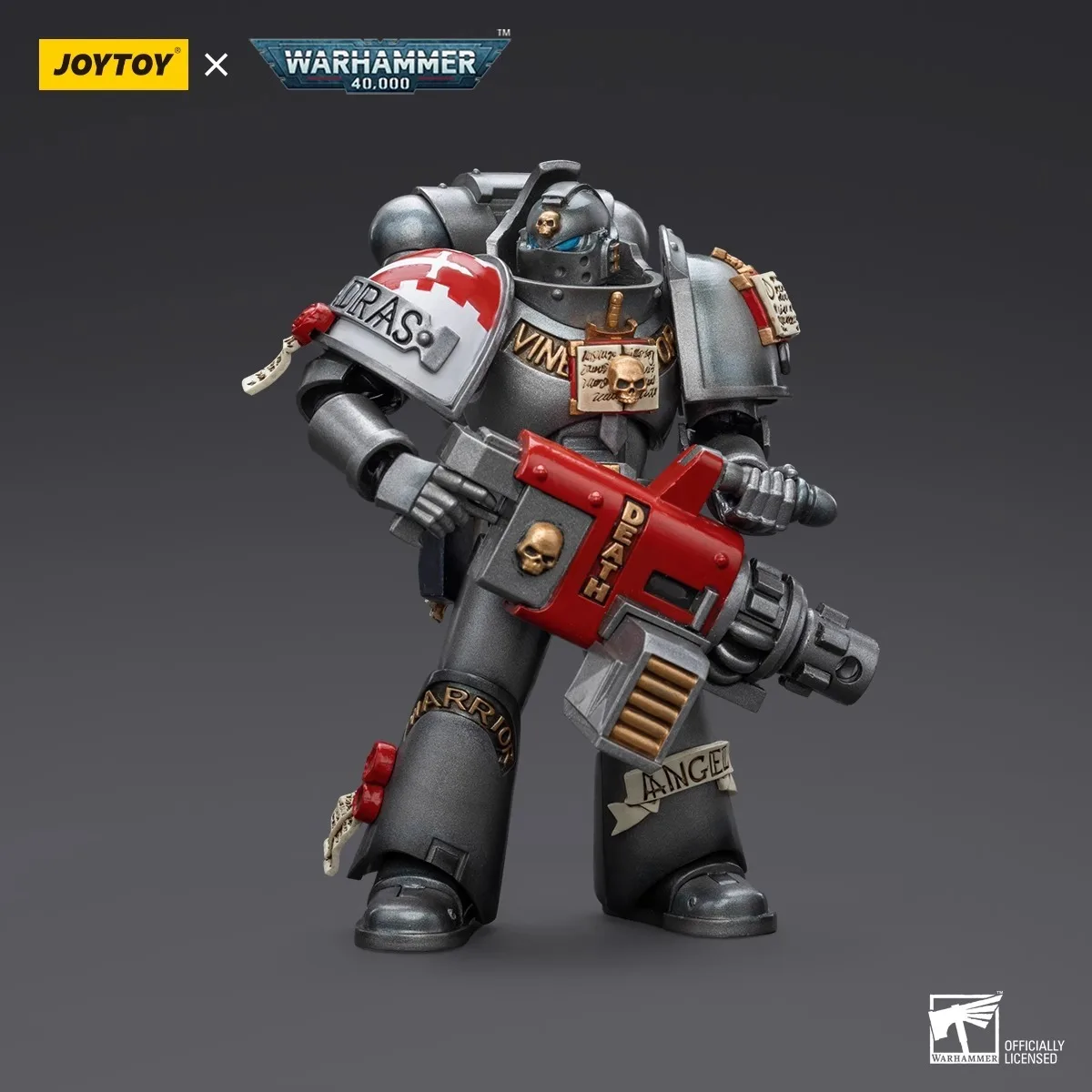 Joytoy Warhammer 1/18 شخصيات الحركة رمادي فرسان سترايك فرقة رمادي فارس مع Psycannon لعبة مجسمة هدايا الصبي #1