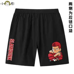 2024 New SLAM DUNK Anime Sakuragi Blossom Road Liuchuan Maple pantaloncini Casual ragazzi e bambine pantaloni a cinque punti per bambini