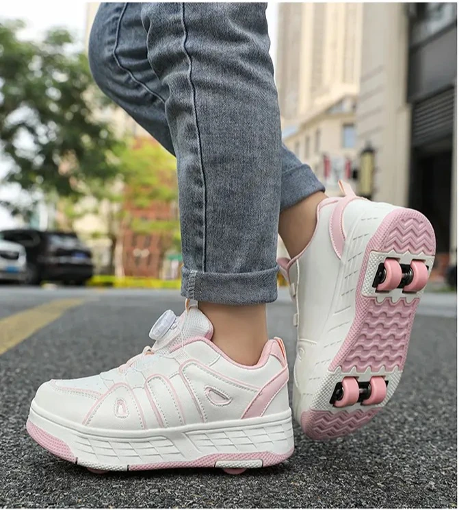 

Детская обувь для роликовых коньков на четыре колеса для детей, спортивные кроссовки на открытом воздухе для мальчиков и девочек, скейтборд, детские подарки