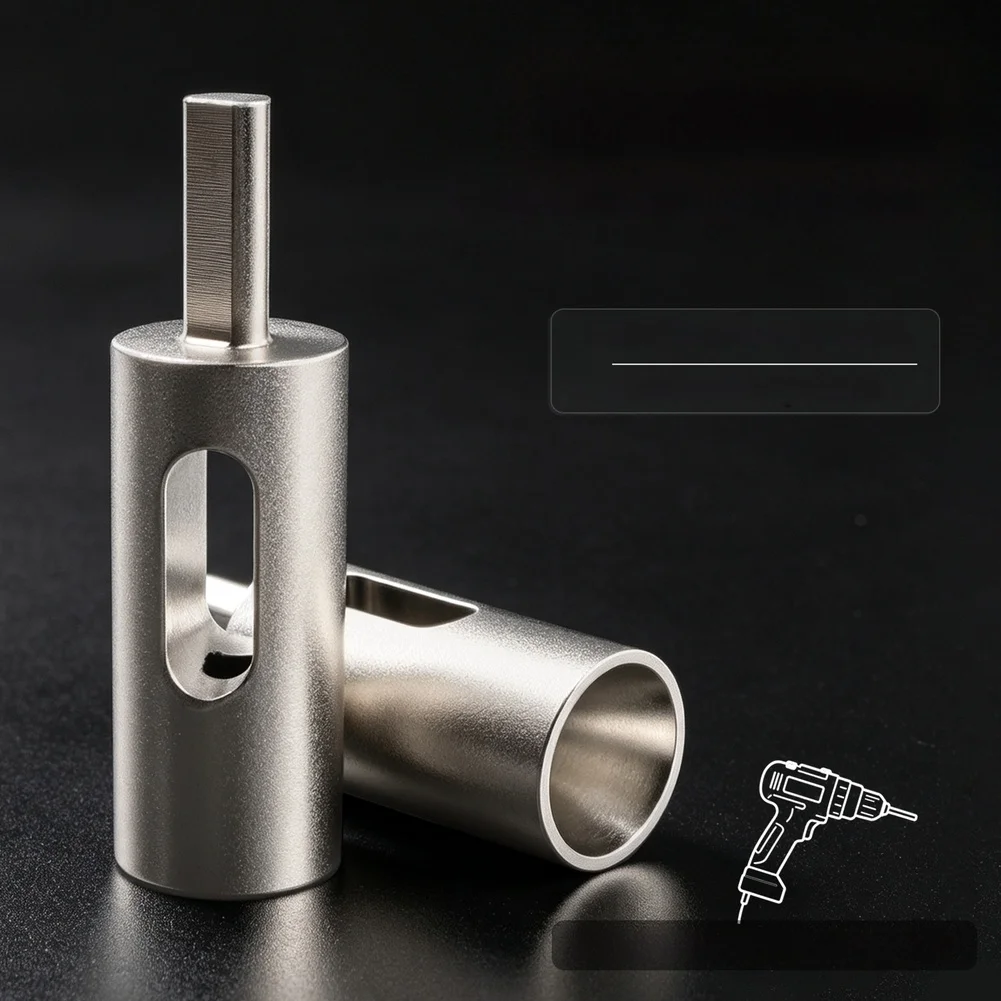 Electric Wire Binding Tool For Drills, Carbon‑Steel Fast Tightening Accessory, Practical Reinforcement Binding Equipment