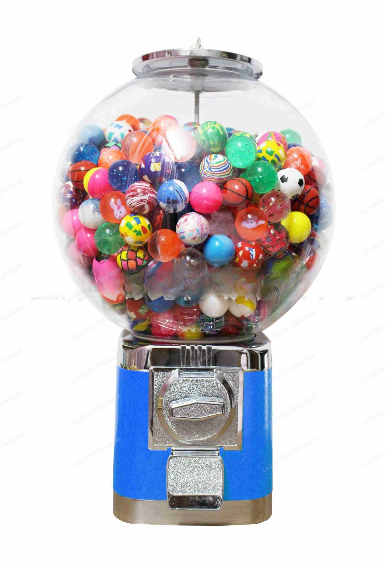 Candy vending machine coin operated pinball machine, base support, excluding balls