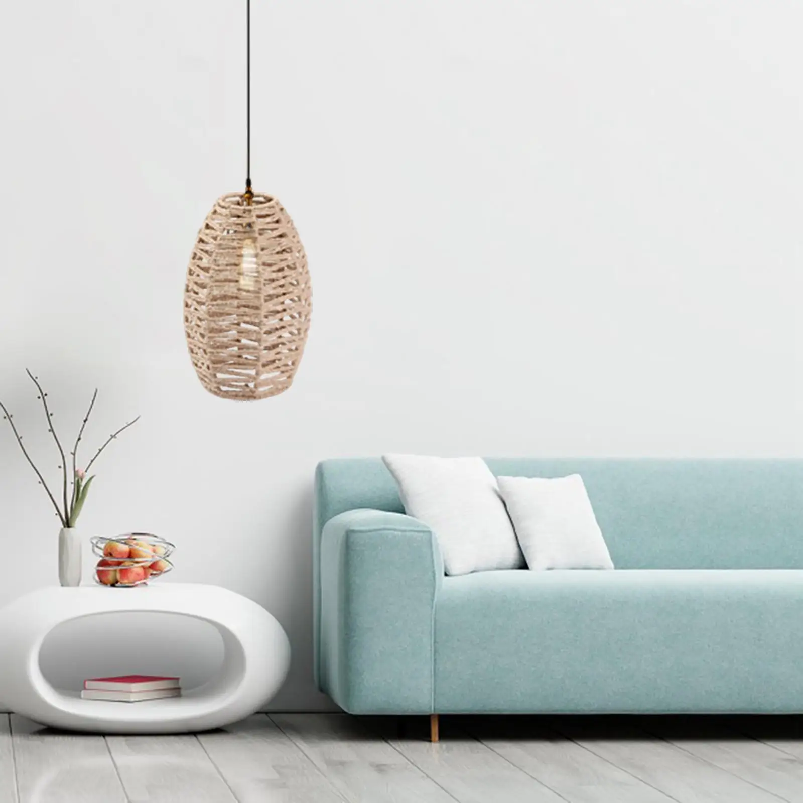 

2 шт. абажуры для подвесных светильников из ротанга, плетеные плафоны для ламп