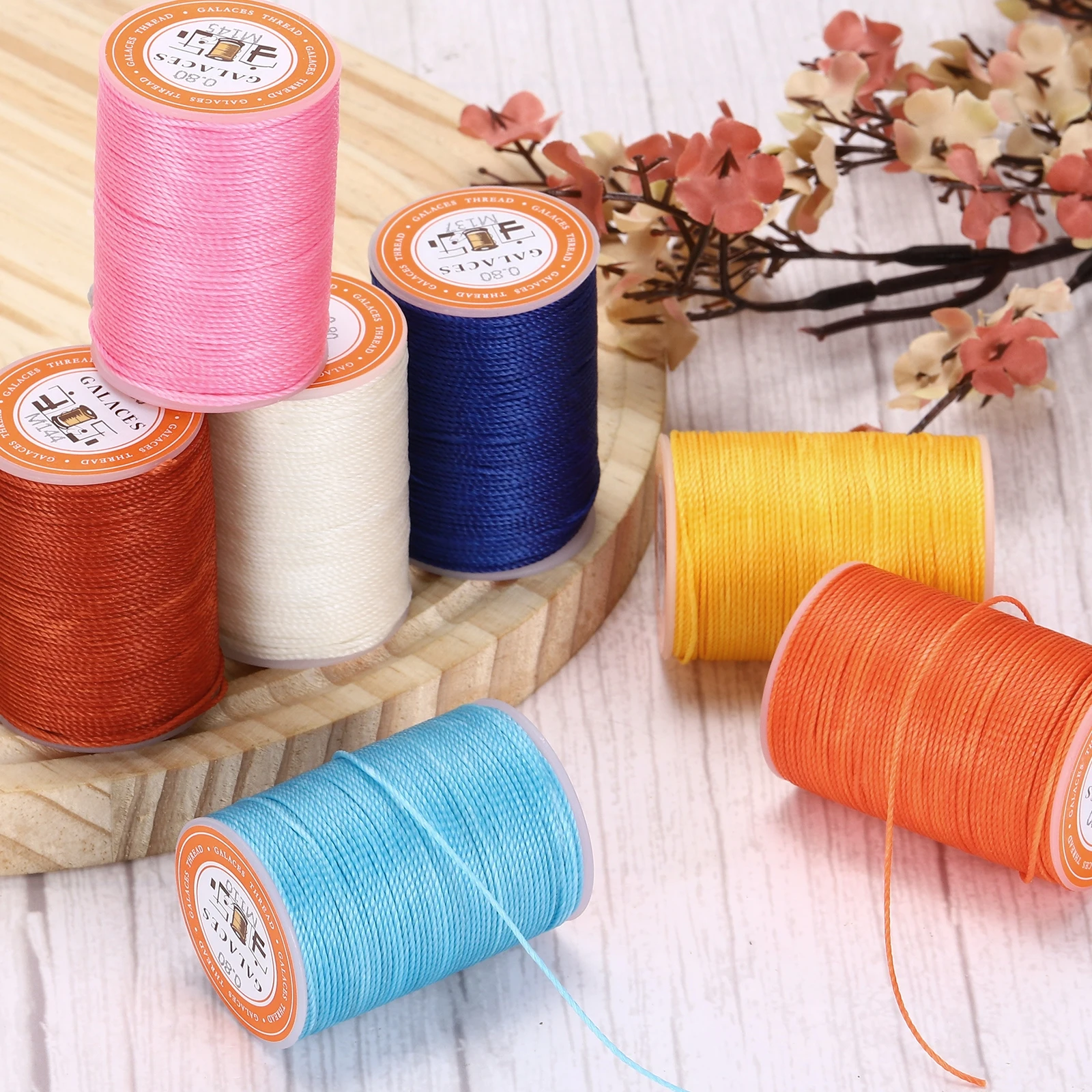 Jewelry Making - Waxed Cord 0.8mm 60 Yards Wax