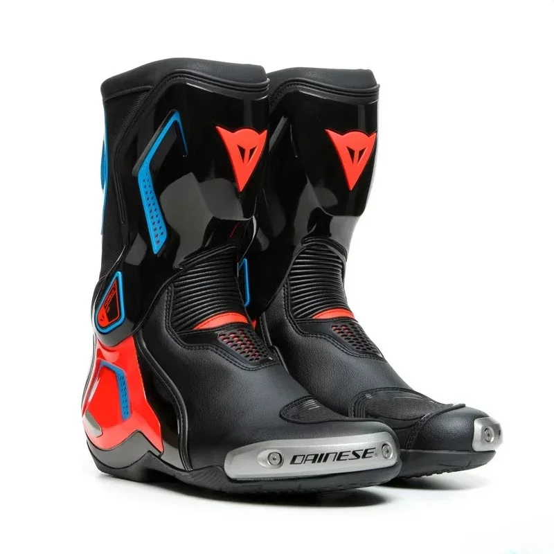 

Motorcycle Boots for Men Wear-resistant Riding Boots Anti-slip Racing Shoes Waterproof Motorbike Footwear brand direct sales