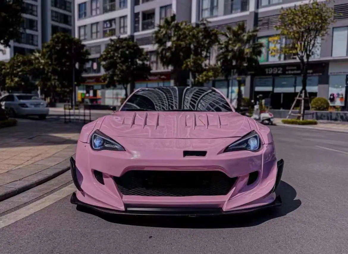 26 Styles High Quality Rocket Rabbit Style Body Kit For Toyota GT86 BRZ Front Bumper Side Skirts Rear Diffuser Wheel Eyebrow