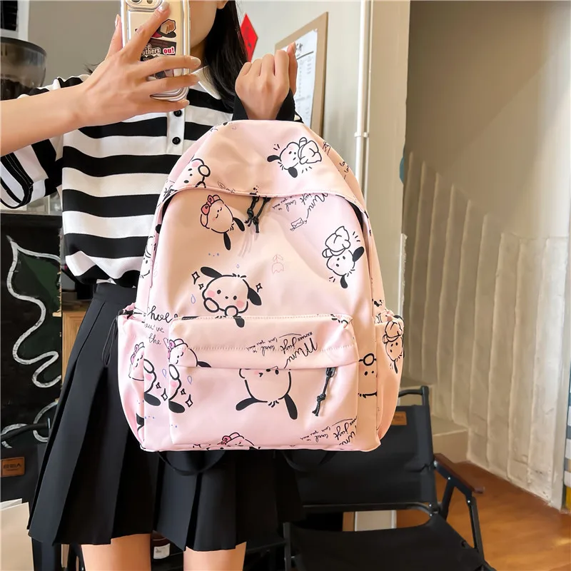 

2023 Kawaii Sanrio рюкзак Hellokittys почтовые аксессуары Мультфильм школьный портфель с анимэ Студент Большой Емкости Путешествия сумка для хранения девочка игрушка подарок
