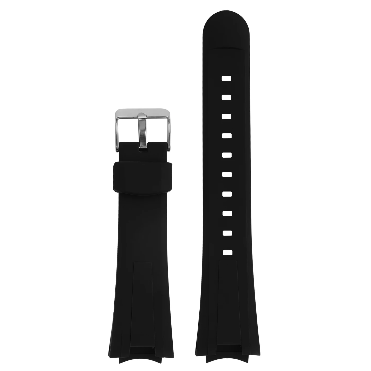 For Casio EDIFICE Series EAW-EF-305 Silicone Watch Strap EF305 Black Sports Waterproof Watch Band Men's Wristband Soft Belt view 6