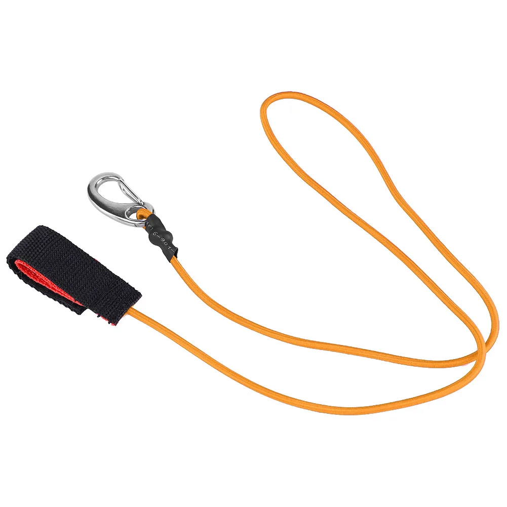 103cm Paddle Leash Lightweight High Strength Elastic String Boating Kayak Paddle Safety Rod Leash for Kayaking Surfing