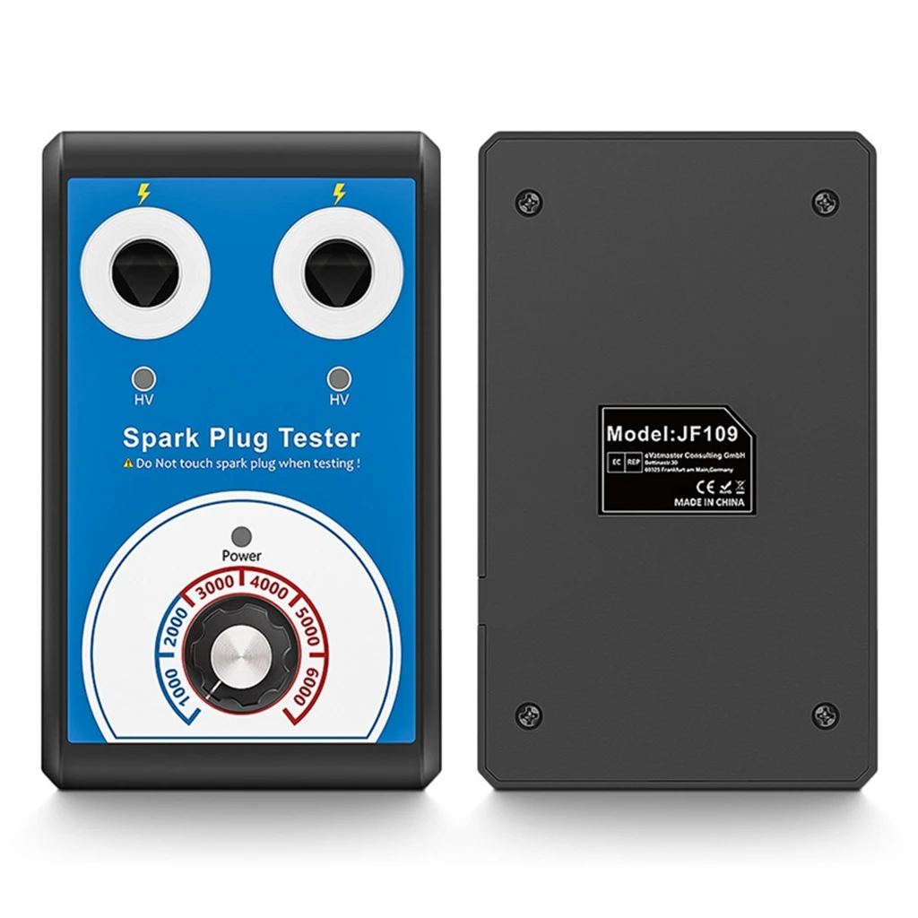 

1 шт., тестер автомобильных свечей зажигания, тестер системы зажигания, 220 В, 110 В, автомобильный диагностический инструмент, анализаторы с двойными отверстиями, тест свечи зажигания