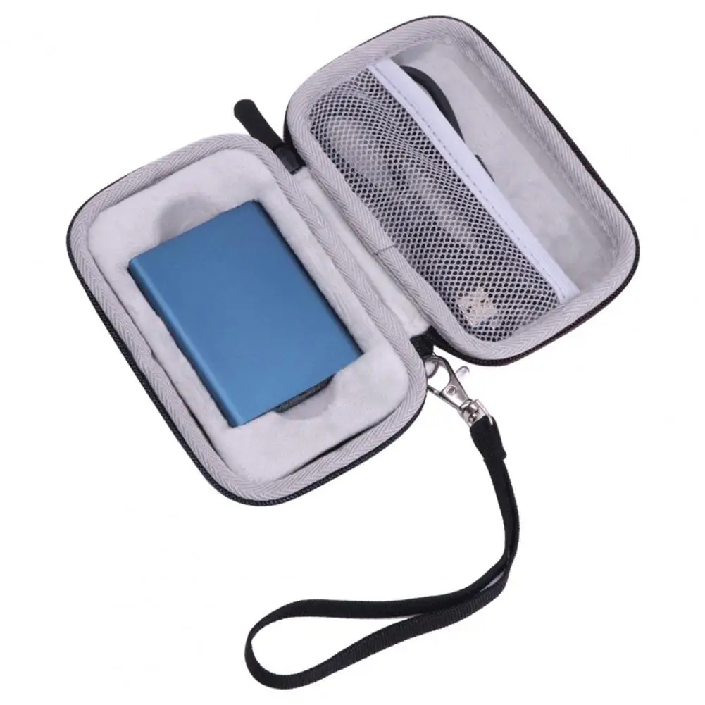 Protective Pouch Good Hardness Wear resistant with Hand Strap External Hard Anti scratch Drive Storage Case for T5 SSD