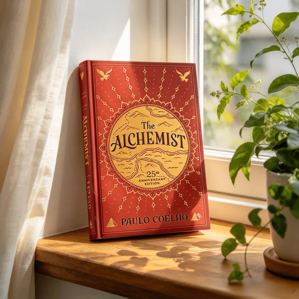 The Alchemist English Novel For Adult Readers,25th Anniversary Paperback,Classic Inspiring Story,Quality Print