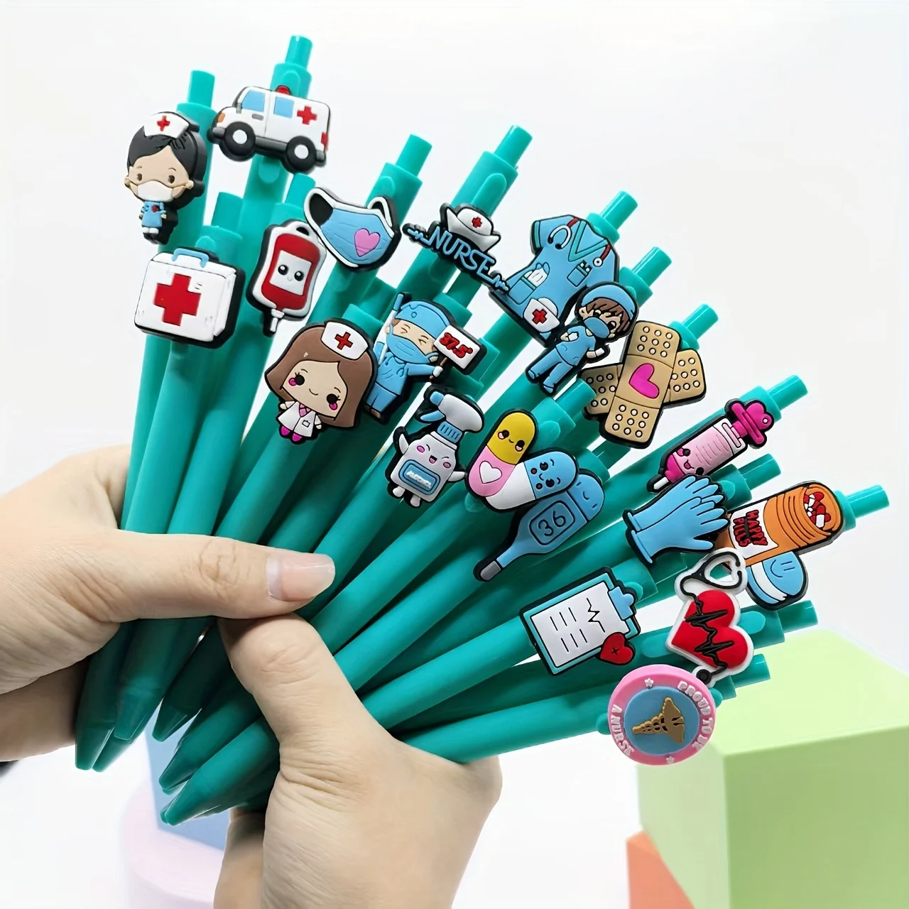 

18/24PCS medical ballpoint pen, special prescription pen for medical doctors, Nurses' Day gift stationery