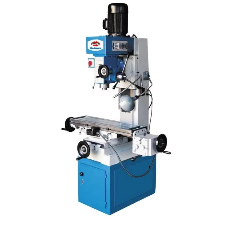 ZX50/SP2250 Vertical Drilling And Milling Machine China Small Turret Manual Metal Milling Machine