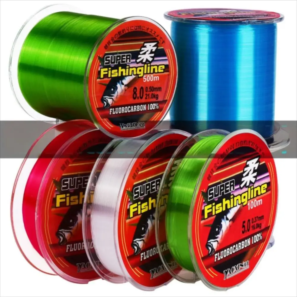 

300M Fluorocarbon Coating Nylon Line Invisible Fishing Monofilament Line Fast Sinking 0.4-9.0 Freshwater Fishing Line