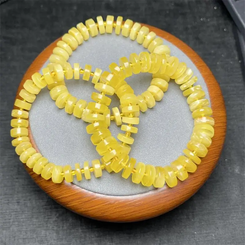 Natural Beeswax Bracelet Reiki Healing Fengshui High Quality Gemstone Fashion Jewelry Holiday Gift 1PCS