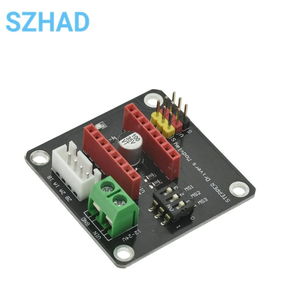 42 Stepper Motor Driver Expansion Board DRV8825 A4988 3D Printer Control Shield Module For Arduino UNO R3 Ramps1.4 DIY Kit