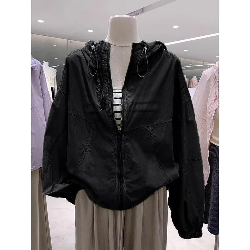 Black [double zipper design]