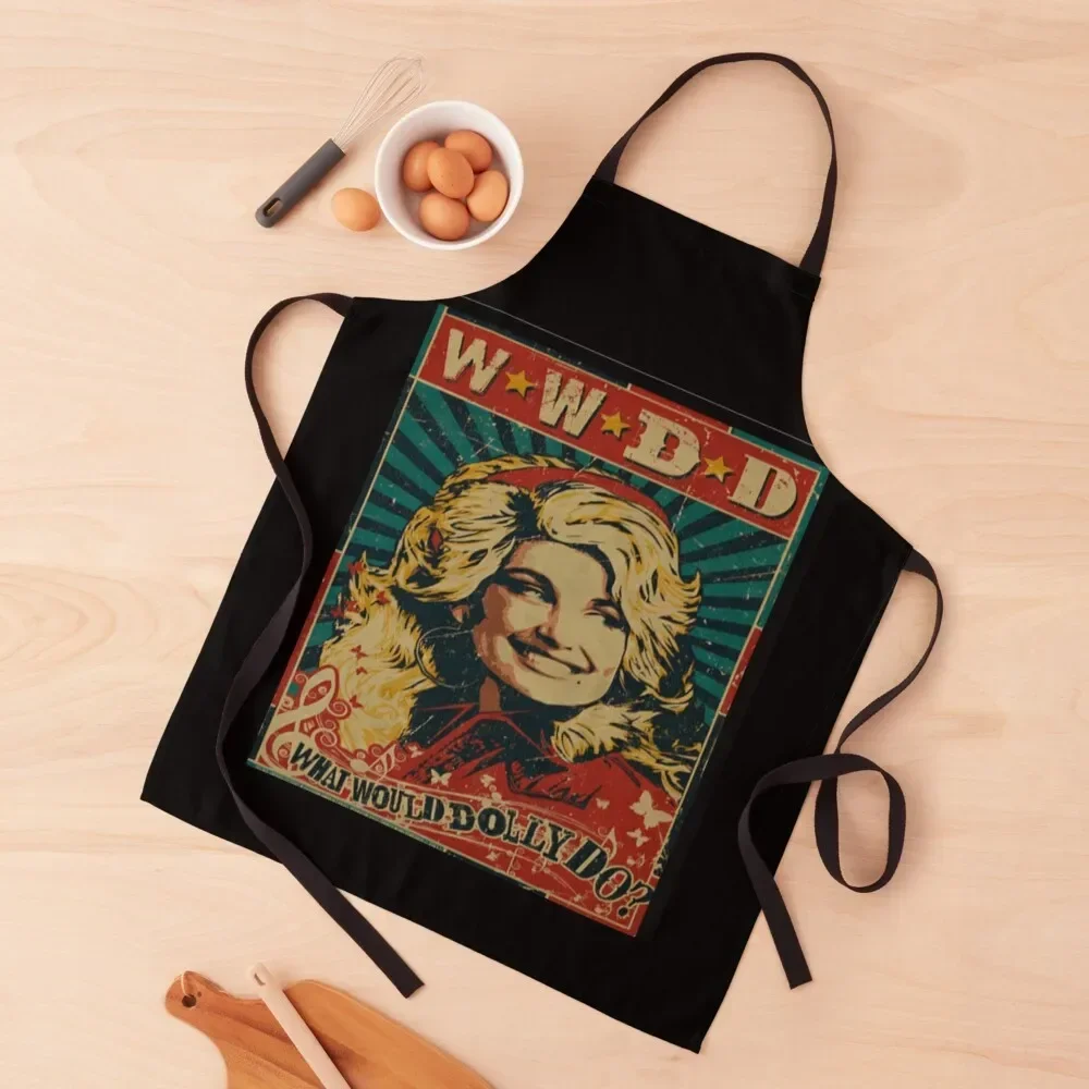 

Wwdd What Would Dolly Do T-ShirtWwdd What Would Dolly Do Apron Hairdressing painters Apron