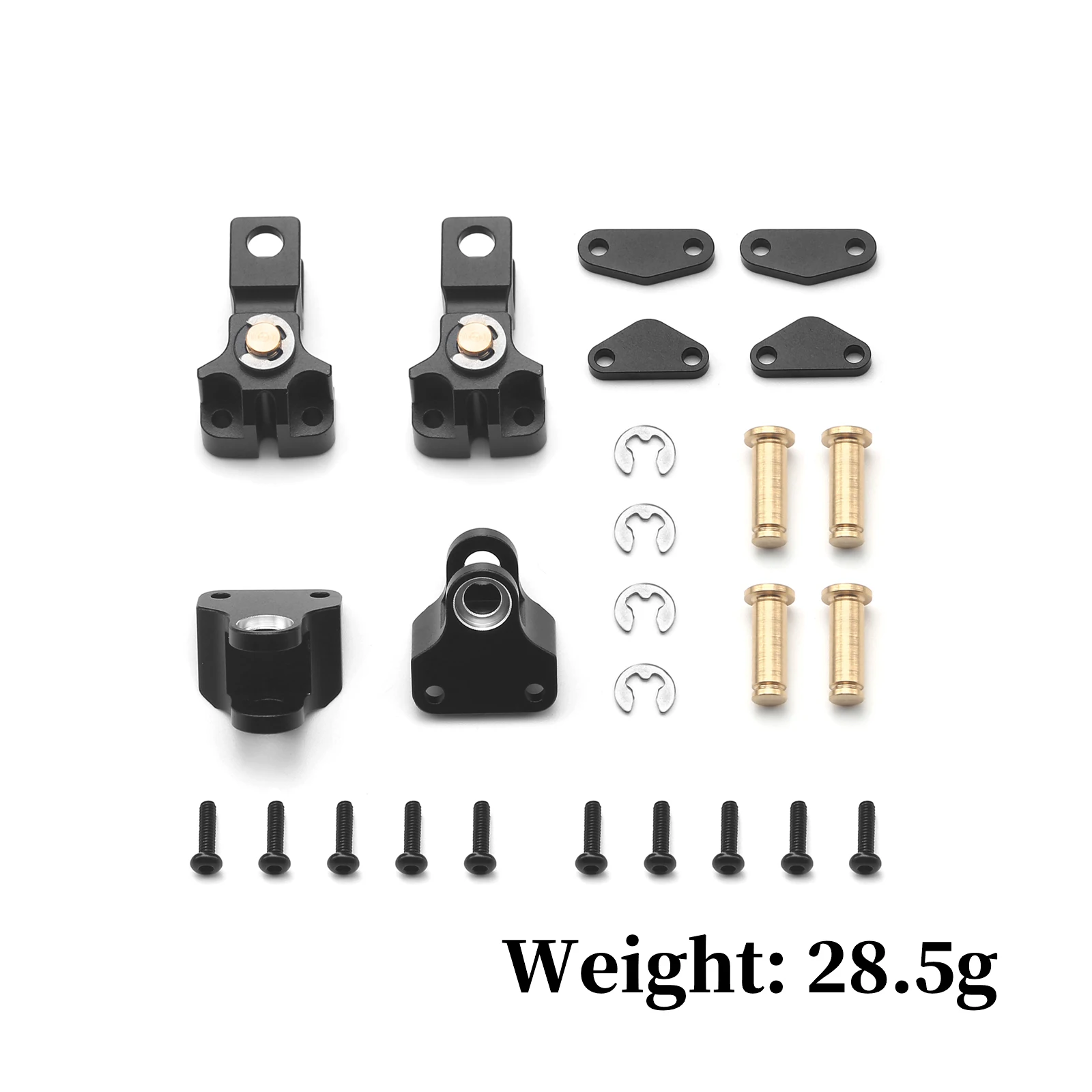 Steel Shock Absorber Suspension Leaf Spring Lifting Lug Set for 1/14 Tamiya RC Tractor Trailer Truck Model Car Upgrade Parts