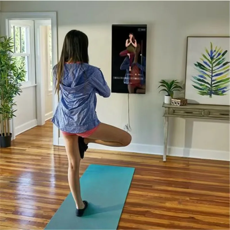 Touch Screen Magic Mirror 43 Inch Smart Interactive Mirror Fitness for Home
