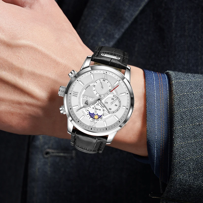 Men's Waterproof Luxury Quartz Watch