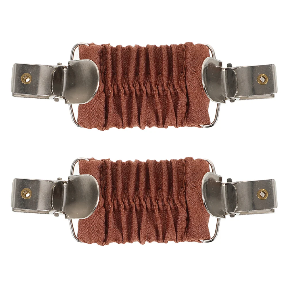 

2Pcs Women Dress Cincher Clips High Elasticity Sweater Scarf Brooch Vintage Clothing Cinch Clip Shawl Clasps Dress Cincher