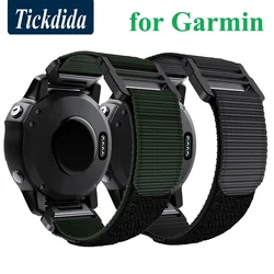 Nylon Strap for Garmin Tactix 7 Pro Quick Release Strap 26mm , QuickFit Strap for Garmin Fenix 7X Fenix 6X 3