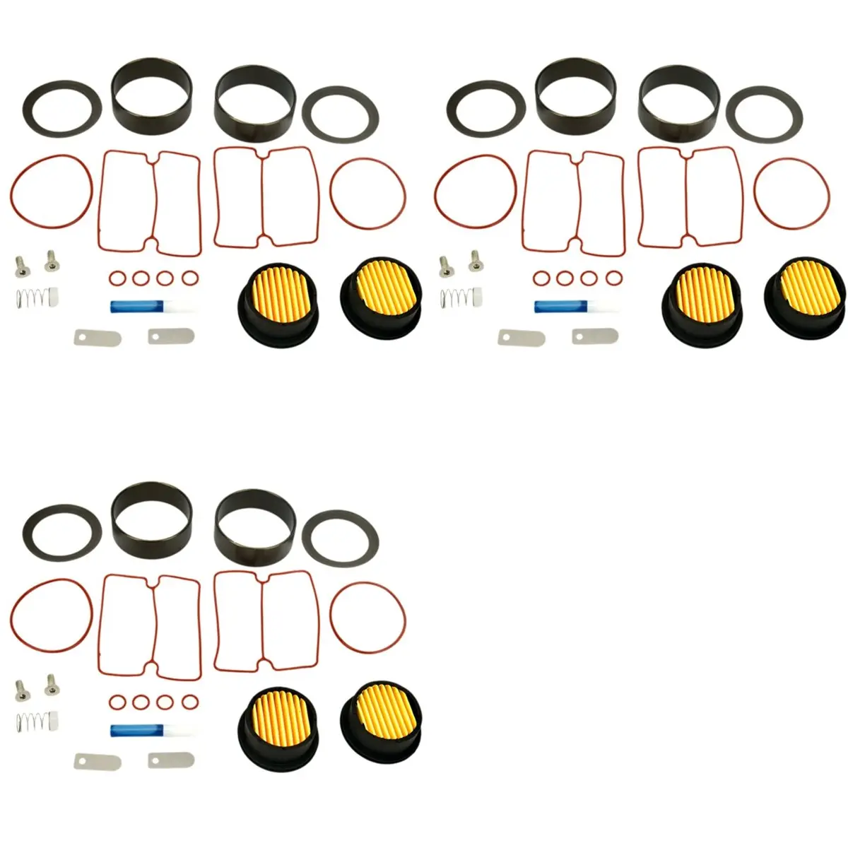 AS94-3X Oil Free Cylinder Sleeve And Piston Ring Kit For Mute Air 550W Air Compressor Accessories