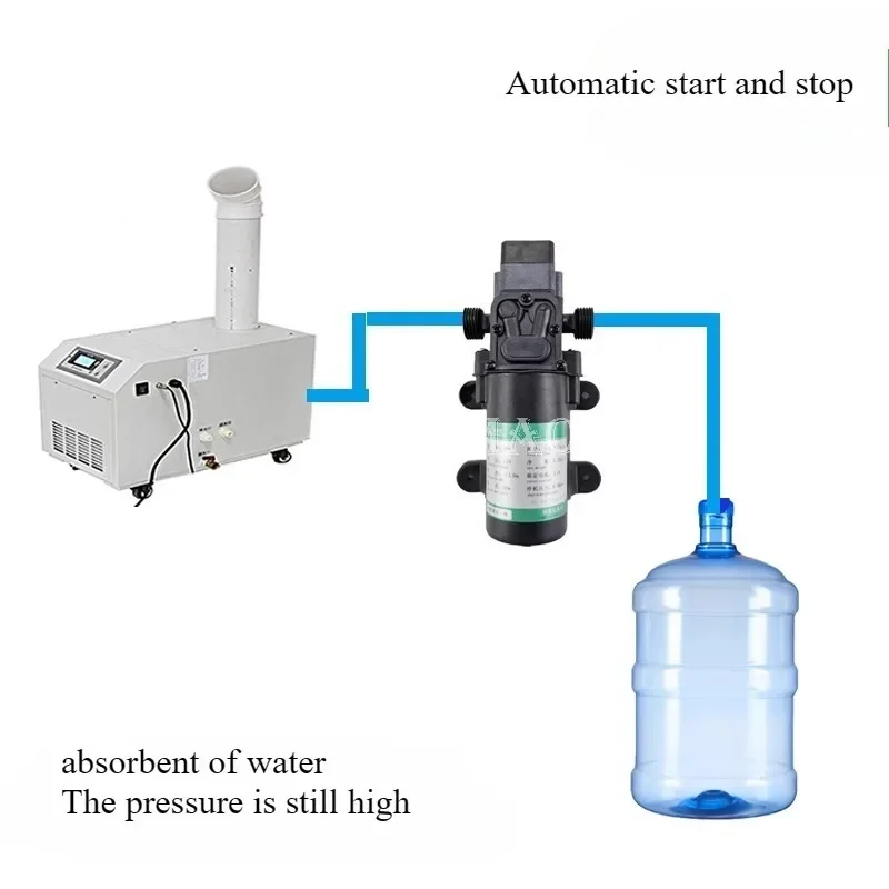 Automatic Water Bucket/Sink Self-Priming Pump DIY Washstand Electric Faucet with Auto Start/Stop Pump