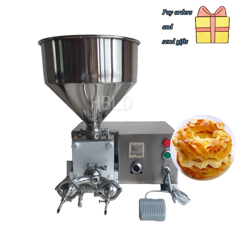 Bread Sandwich Puff Cream Injection Machine, Donut Cake Jam Applicator