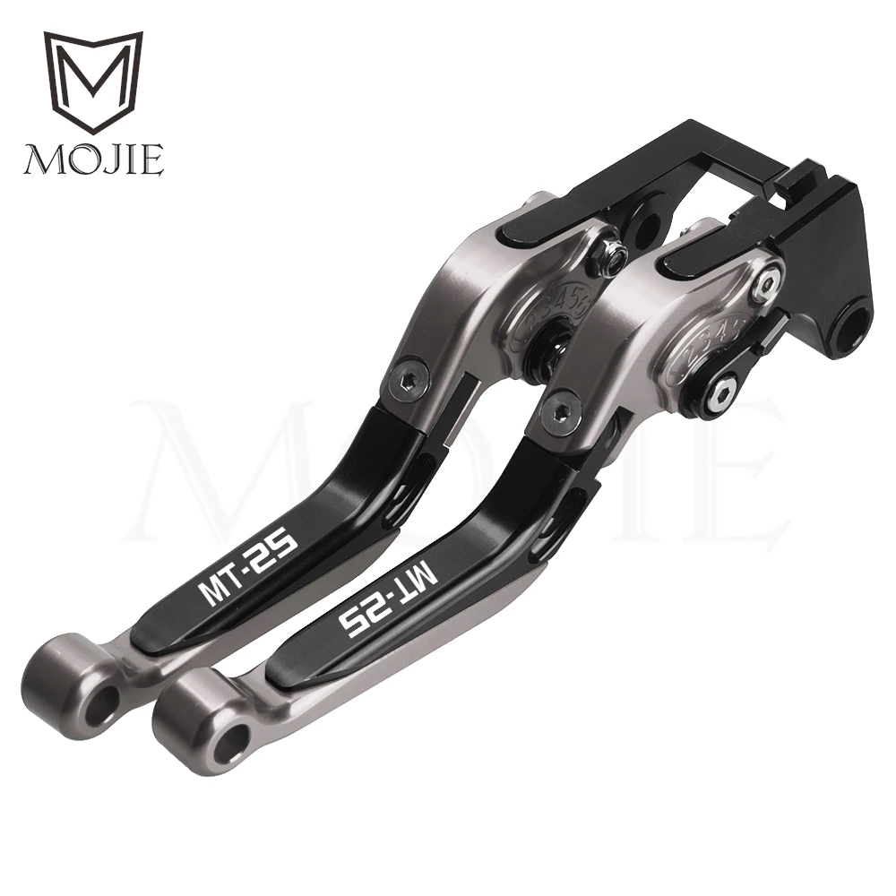 

For Yamaha MT-25 2015-2022 MT25 2023 2024 2025 Clutch Lever Brake Lever Set Adjustable Handle Levers CNC Motorcycle Accessories