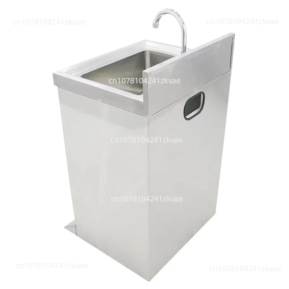 Commercial Equipment 201 And 304 Stainless Steel Material Portable Kitchen Sinks Portable Basin Sink Wash Hand With Stand