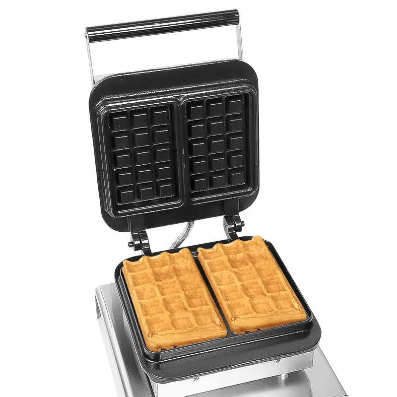 

Cast Iron Waffle Maker Machine Heavy Duty Quality Commercial Snack Equipment Factory Supply