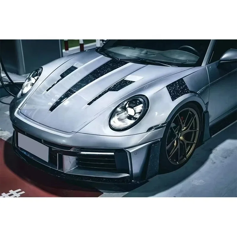 MIW Style Dry Carbon Fiber Body Kit for  911 992 Carrera New Condition Front Side & Rear Car Accessories Upgrade Body Kit