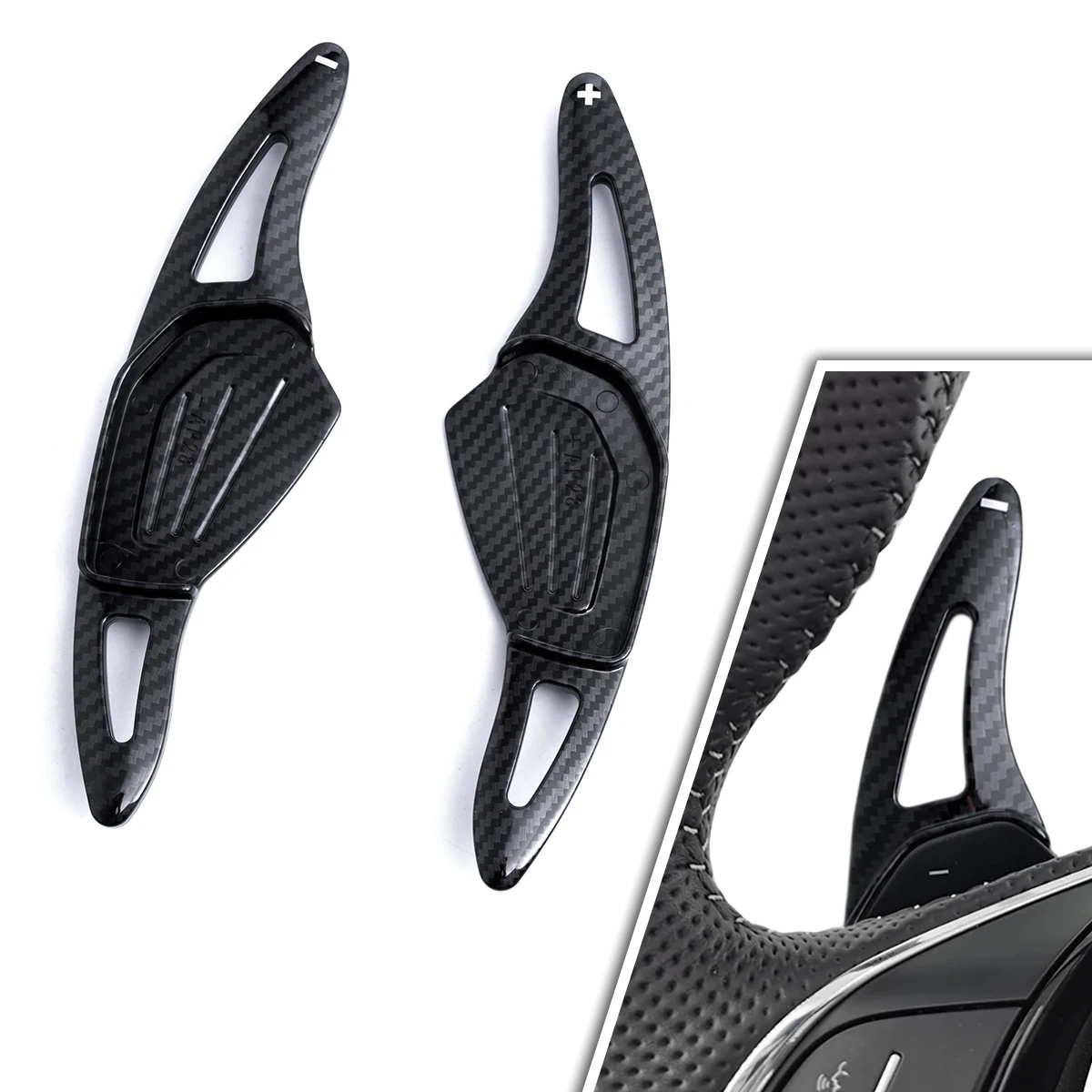 Steering Wheel Paddle Shifter Extension Accessories For Skoda Octavia Superb Enyaq Kodiaq Karoq Kushaq Scala Kamiq Kylaq Elroq