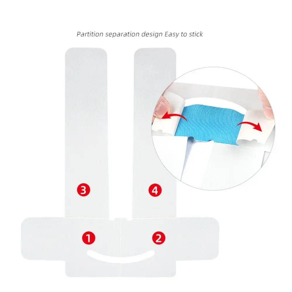

2 шт. новая долговечная кинезиологическая лента, дышащая водонепроницаемая спортивная лента, гипоаллергенная эластичная наколенница, спортивная поддержка