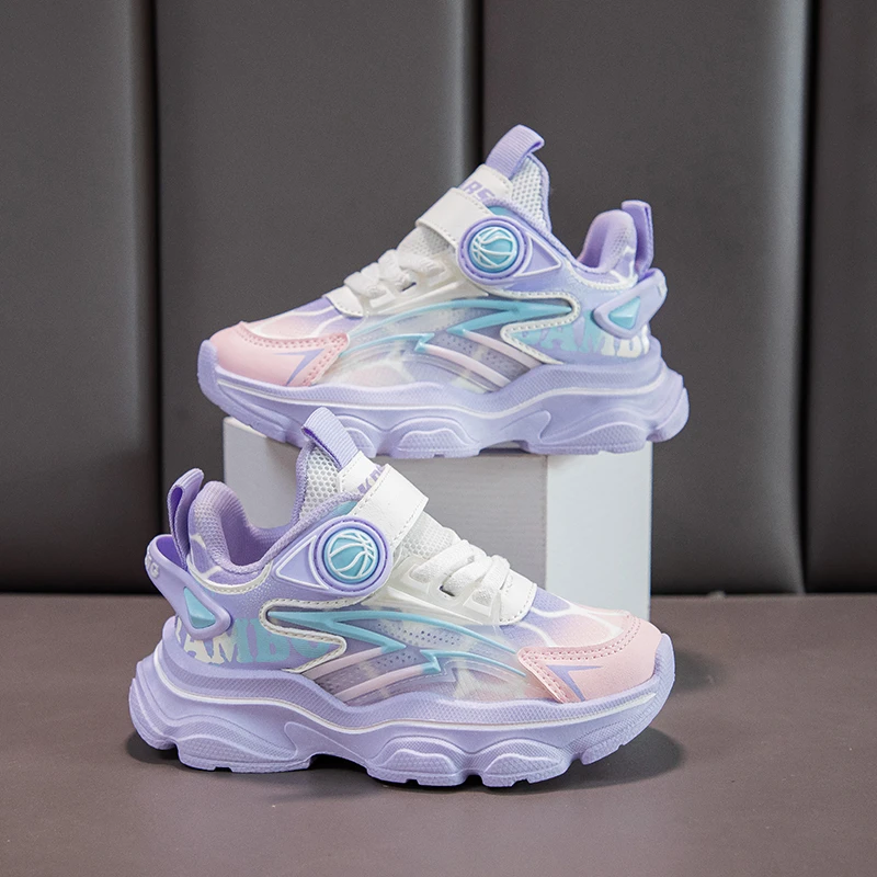 Children Sports Shoes Anti Slip Wear-resistant School Training Running Shoes Field Kids Basketball Shoes for Boys sneakers