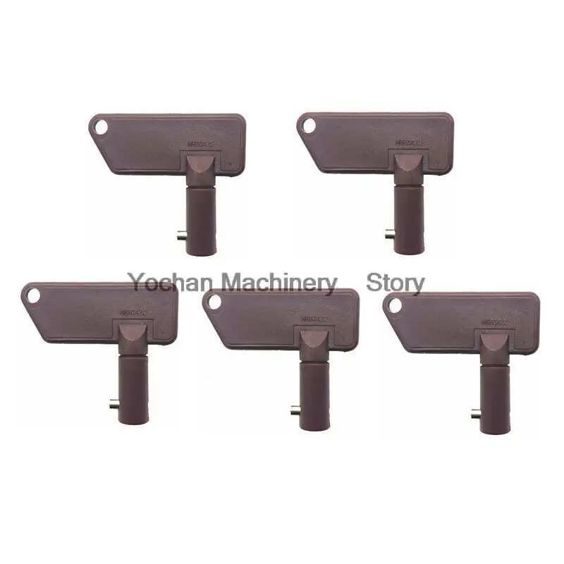 5 Pcs Battery And Master Disconnect Key For VolvoTerex  Part MS634212