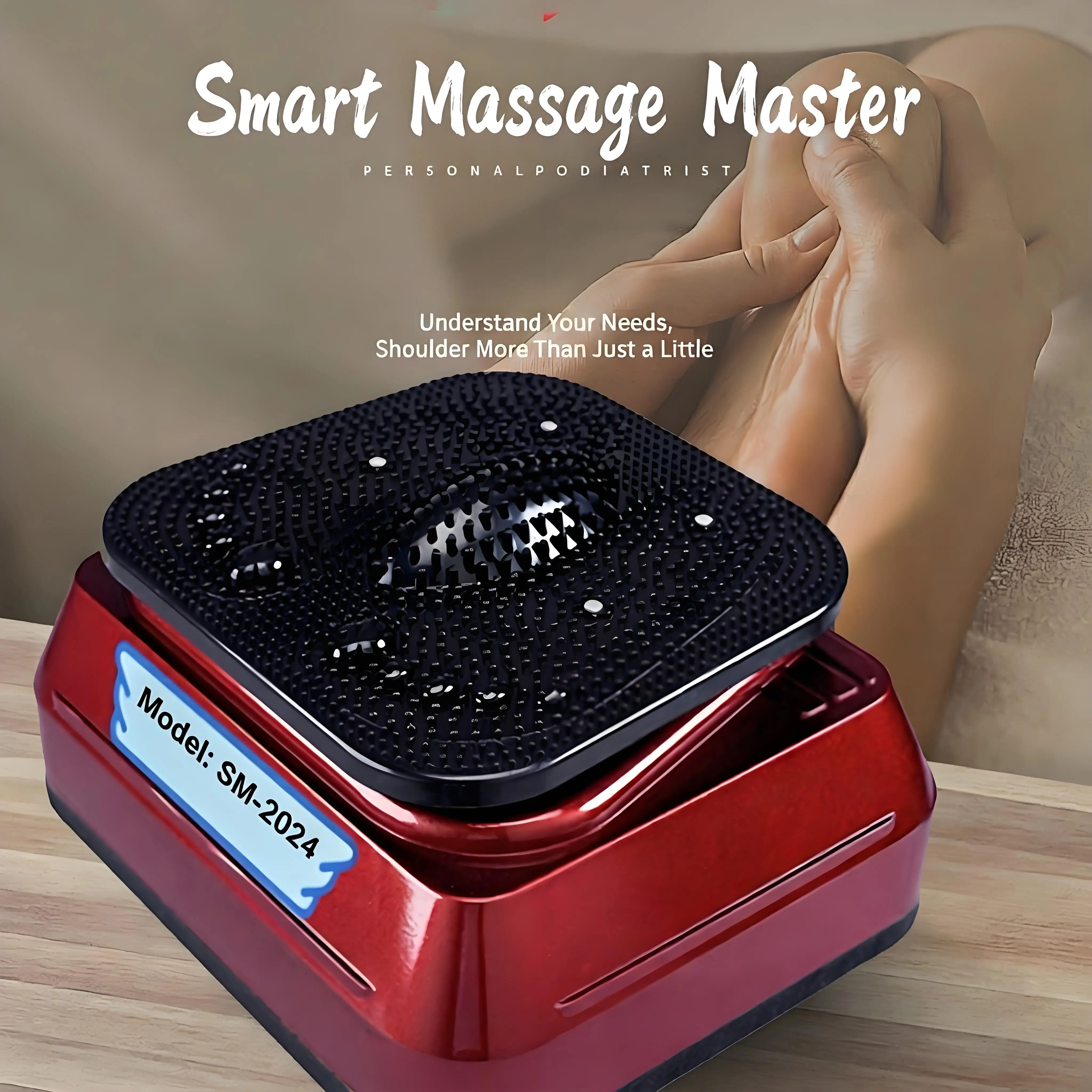 Electric Foot Massage Pad Blood Circulation Machine Timing Control Fatigue Relief Pain Recovery Unisex Home Gym