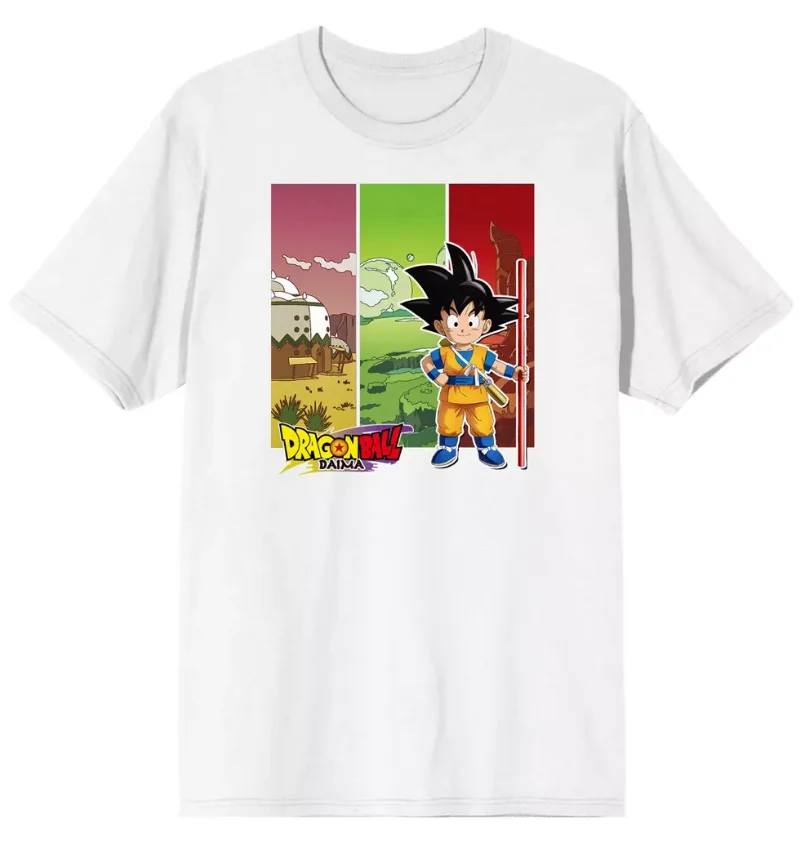 

Dragon Ball Super Series Character Print Adult Sports Comfortable Round Neck Short Sleeve T-shirt for Men and Women