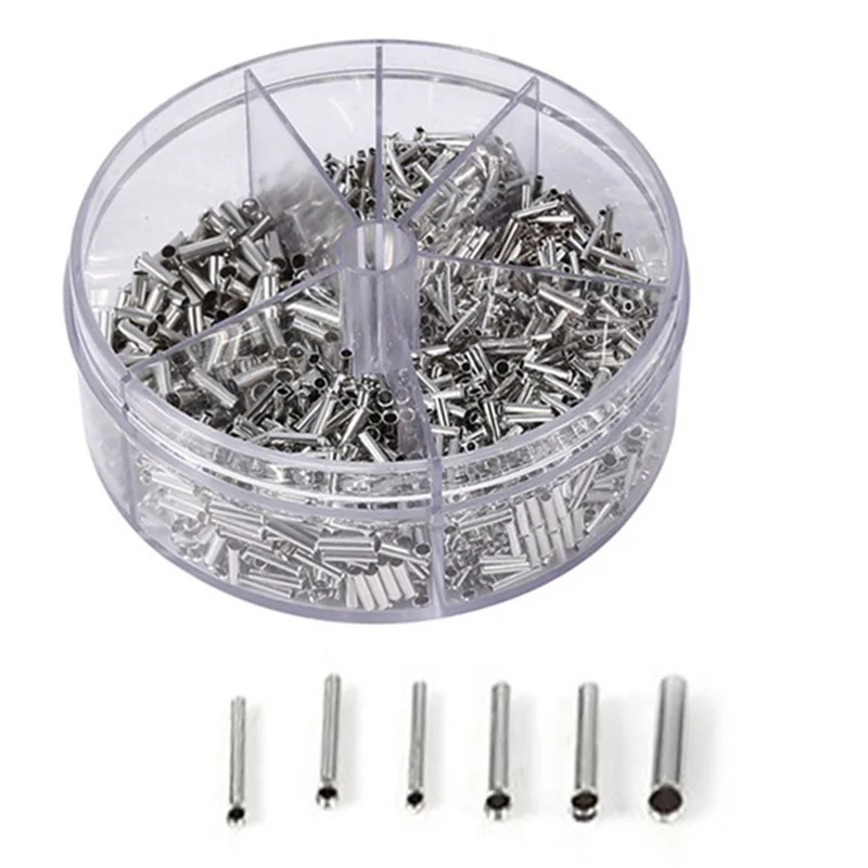 Super Sale 1900pcs 0.5-2.5mm2 Insulated Copper Crimp Wire Connector Cord End Terminal Kit Set