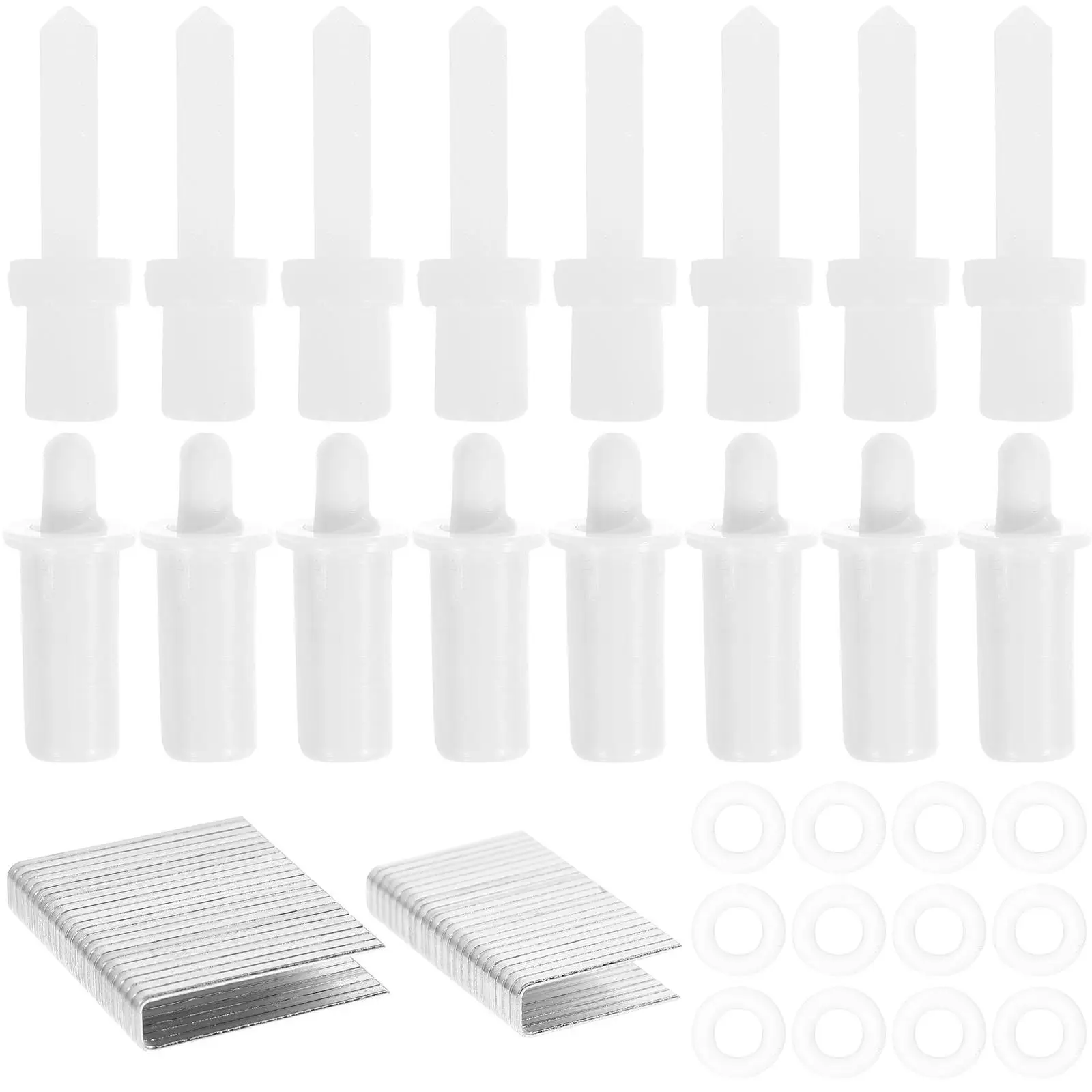 85pcs Shutter Repair Pins Plastic Telescopic Replacement Fasteners Louvers Parts Plantation Kit Window Blinds Fixing Hardware