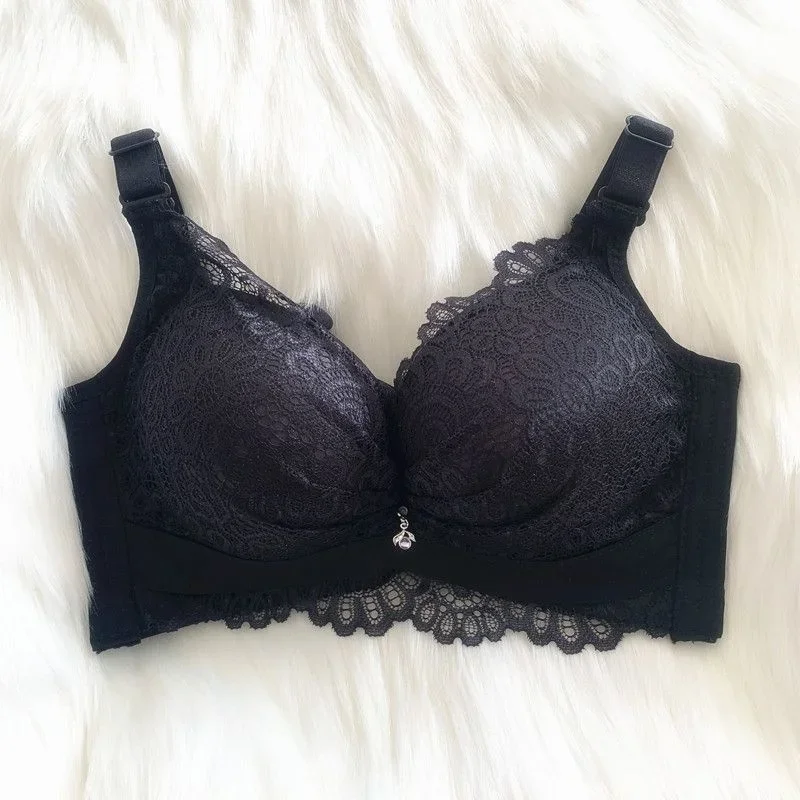 Thickened and extra thick 28CM specialized gathering bra without steel ring extra thick bra with extra breasts sexy lingerie