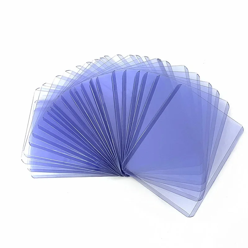 Card Holder Top Cover Loader Clear Protective Trading Card Holder Hard Plastic Card Sleeves Holder for Baseball Card Sport Cards