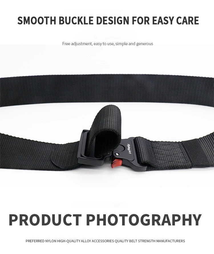 5.0 CM Wide Belt for Men Large Size 125 135 145 155 165cm Army Tactical Military Nylon Waist Belts Quick Release Magnetic Buckle