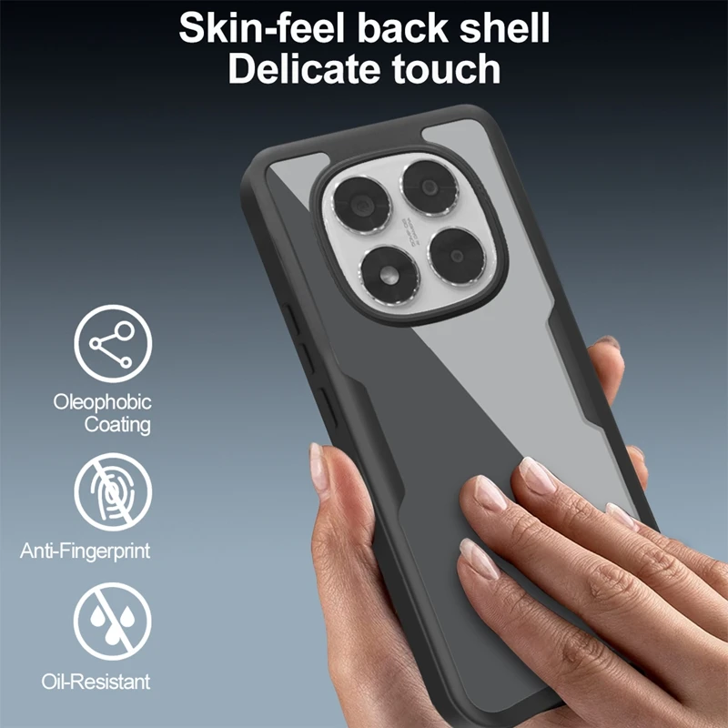 حافظة لهاتف POCO X7 5G مقاومة للصدمات 360 °   حافظة كاملة للجسم مزدوجة الجوانب لهاتف Xiaomi POCOX7 Poko Little X7 X 7 من السيليكون