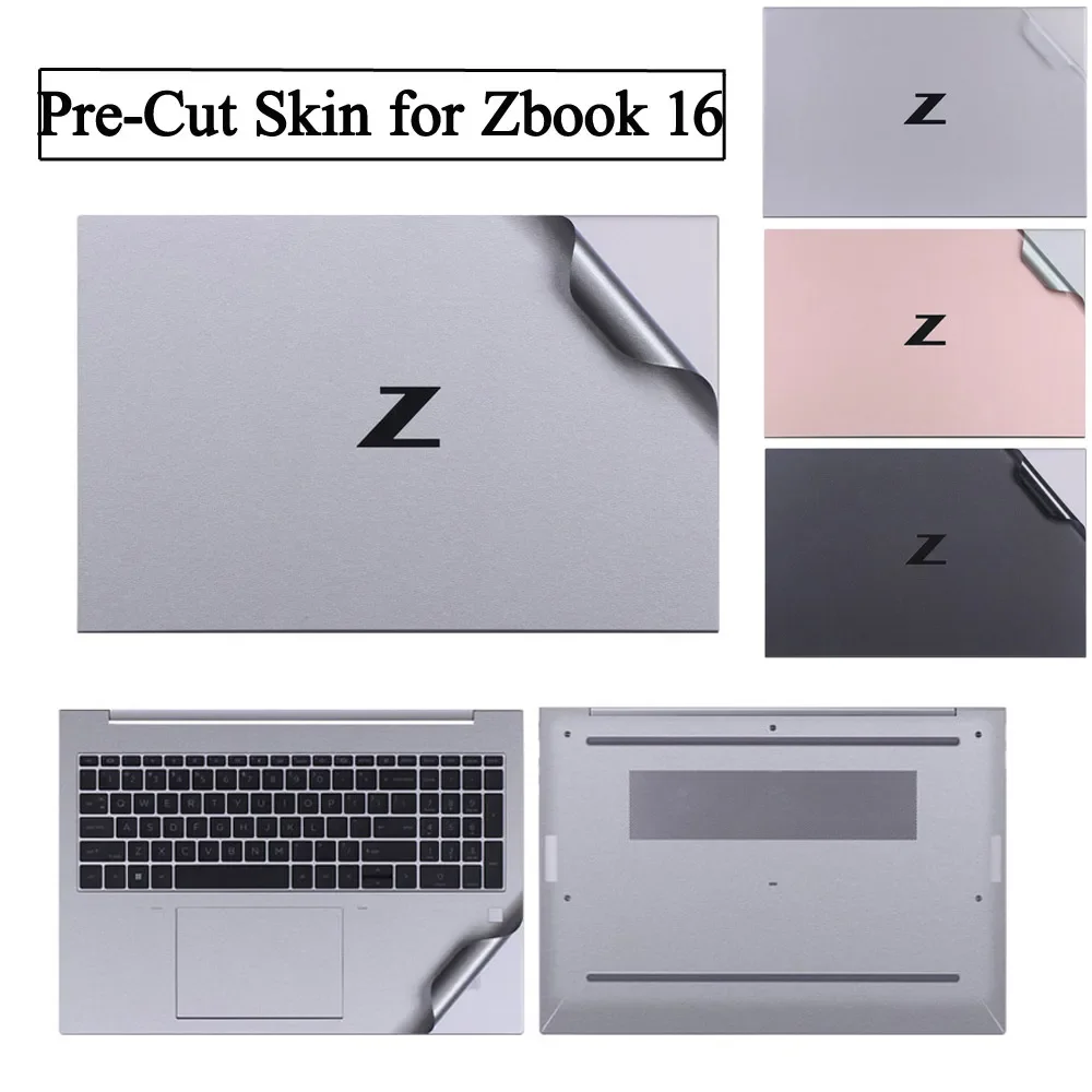 Pre-Cut HP Laptop Vinyl Sticker Decal Skin Cover Film for 2024 2023 Zbook Firefly 16 G11 G10 Fury Power Studio 16 inch G9