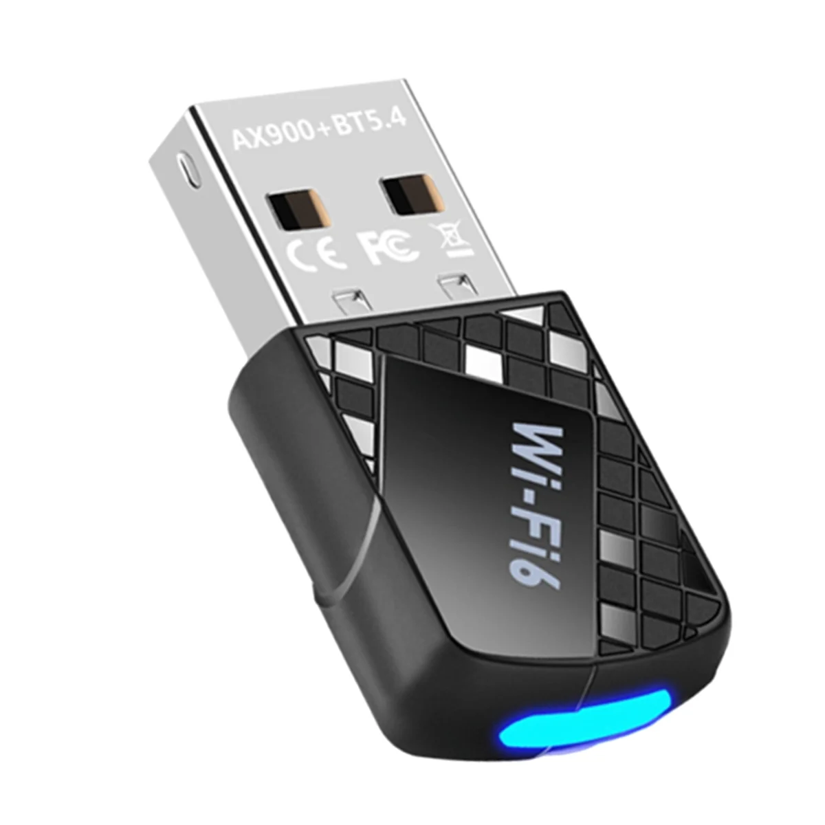 SWXF AX900 USB WiFi 6 محول 900Mbps بلوتوث 5.4 2 في 1 USB دونغل 2.4G 5G استقبال WLAN اللاسلكي لـ Win10 & Win11